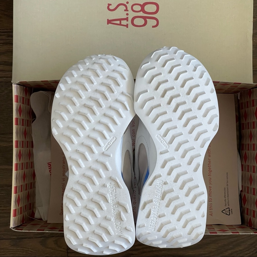 BNIB A.S. 98 Lettie Sneaker Blue/White ๐๐ค size 36/6 - Picture 11 of 16